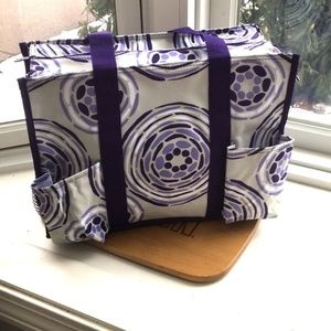 zip top utility tote